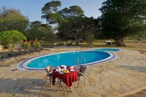 Lodges in Tsavo East with a swimming pool