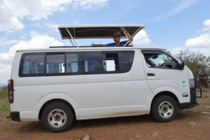Diani Beach Safari vehicle