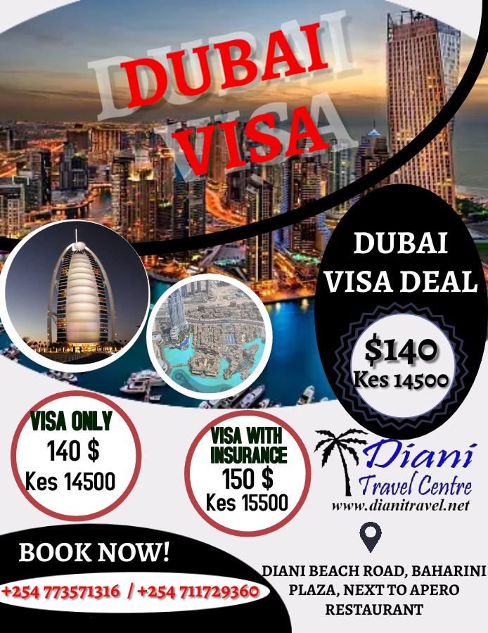 visit visa from kenya to dubai